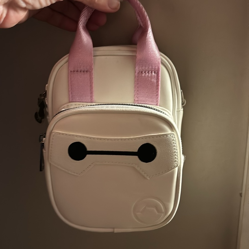 Loungefly Big Hero 6 Baymax Color changing mini backpack crossbody bag